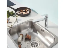 Grohe QuickFix Einhebel-Spültischarmatur Start Edge Chrom