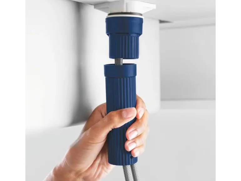 Grohe QuickFix Einhebel-Spültischarmatur Start Edge Chrom