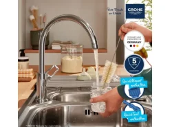 Grohe QuickFix Einhebel-Spültischarmatur Start Loop Chrom