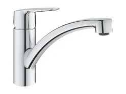 Grohe QuickFix Spültischarmatur Start Chrom mit niedrigem Auslauf