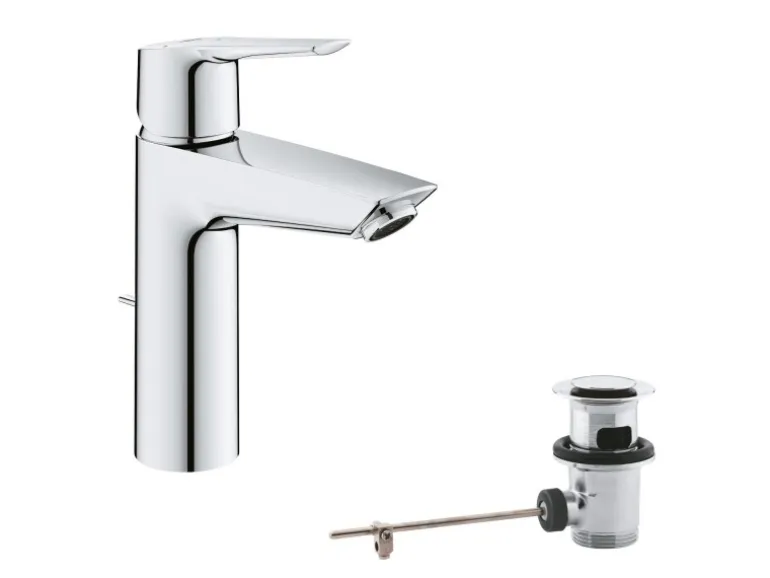 Grohe QuickFix Waschtischarmatur Start M-Size mit Energie-Spar-Funktion 1 1/4"