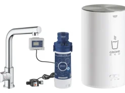 Grohe Standventil und Boiler Red Mono Größe-M Chrom