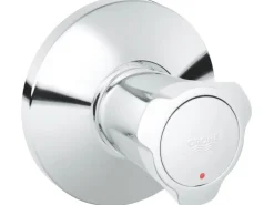 Grohe UP-Ventil Oberbau Costa Chrom Markierung rot