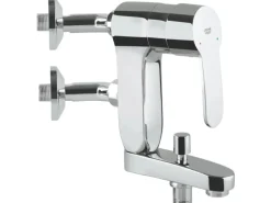 Grohe Vertica-Einhand-Wannenbatterie Eurostyle Cosmopolitan Anschlusswinkel 45°