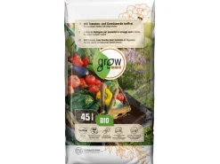GROW by OBI BIO Tomaten- und Gemüseerde torffrei, 45l