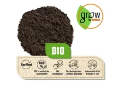 GROW by OBI BIO Tomaten- und Gemüseerde torffrei, 45l
