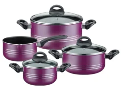 GSW Kochtopf Set Milano Color 4 Teillig Lila