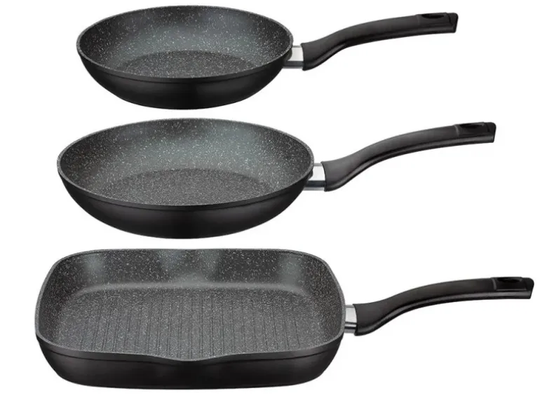 GSW Pfannen Set Gourmet Granit 3 Teilig