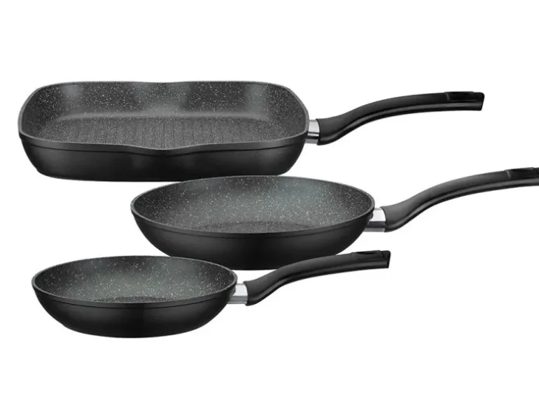 GSW Pfannen Set Gourmet Granit 3 Teilig