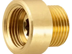 Hahnverlängerung 14,9 mm (Rp 3/8) x 16,7 mm (R 3/8) Messing 10 mm