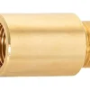 Hahnverlängerung 14,9 mm (Rp 3/8) x 16,7 mm (R 3/8) Messing 30 mm
