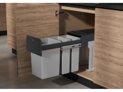 Hailo Einbau-Mülleimer EB-X Trio 28 l