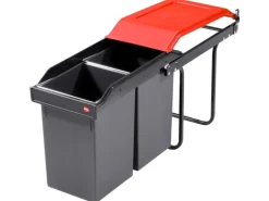 Hailo Einbau-Mülleimer Multi Box 2 x 14 l