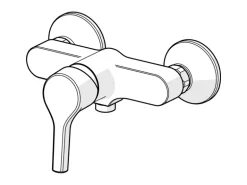 Hansa Brausebatterie Einhebelmischer Paleno 5647 Chrom