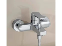 Hansa Einhand Wannenbatterie HANSATWIST in Chrom