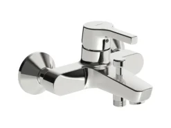 Hansa Wannenfüll- und Brausebatterie Einhebelmischer Paleno 5645 Chrom