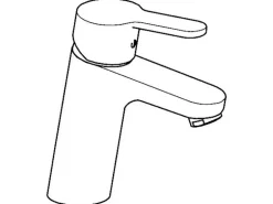 Hansa Waschtisch-Einhand-Einlochbatterie HANSAPRIMO XL in Chrom