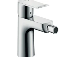 Hansgrohe Einhebel-Bidetmischer Metris mit Zugstangen-Ablaufgarnitur Chrom