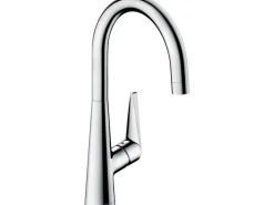 Hansgrohe Einhebel-Küchenarmatur Talis S 260 für offene Warmwasserbereiter Chrom