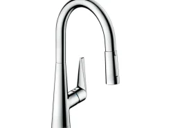 Hansgrohe Einhebel-Küchenarmatur Talis S 200 mit Ausziehbrause Chrom
