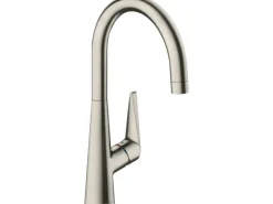 Hansgrohe Einhebel-Küchenarmatur Talis S 260 Edelstahl Finish