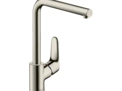 Hansgrohe Einhebel-Küchenmischer Focus 280 mit Schwenkauslauf Edelstahl Finish