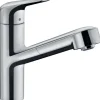 Hansgrohe Einhebel-Küchenmischer mit Ausziehauslauf M427-H150 Chrom