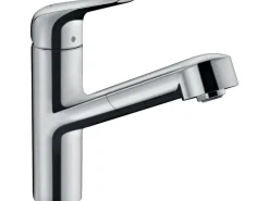 Hansgrohe Einhebel-Küchenmischer mit Ausziehauslauf M427-H150 Chrom