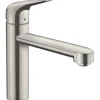 Hansgrohe Einhebel-Küchenmischer M421-H120 Edelstahl Finish