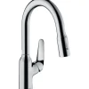 Hansgrohe Einhebel-Küchenmischer mit Ausziehbrause M429-H180 Chrom