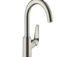 Hansgrohe Einhebel-Küchenmischer M421-H220 Edelstahl Finish