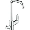 Hansgrohe Einhebel-Küchenmischer Focus 260 mit Geräteabstellventil Chrom