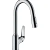 Hansgrohe Einhebel-Küchenmischer mit Ausziehbrause M4216-H220 Chrom