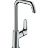 Hansgrohe Einhebelmischer-Waschbeckenarmatur Focus 240 m. Schwenkbereich Chrom