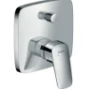 Hansgrohe Einhebel-Wannenarmatur Logis Unterputz Chrom