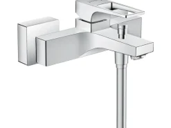 Hansgrohe Einhebel-Wannenarmatur Metropol Aufputz mit Bügelgriff Chrom