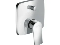 Hansgrohe Einhebel-Wannenmischer Metris Unterputz Chrom