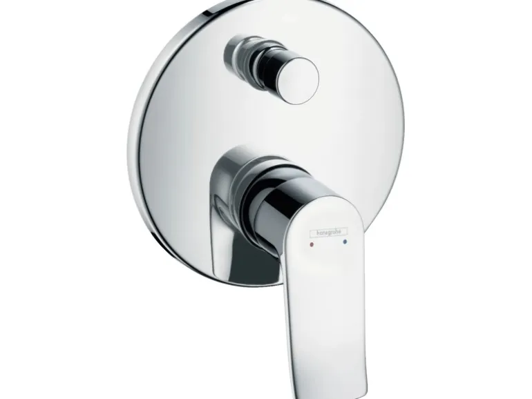 Hansgrohe Einhebel-Wannenmischer Metris Unterputz Chrom