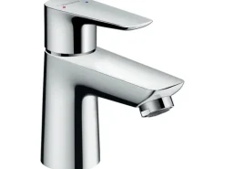 Hansgrohe Einhebel-Waschbeckenarmatur Talis E 80mm mit Zugstangen-Ablaufgarnitur