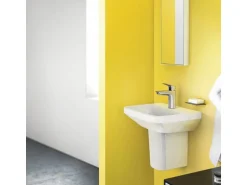 Hansgrohe Einhebel-Waschtischarmatur Logis E 100 mm Chrom mit Zugstangen-Ablauf