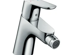 Hansgrohe Focus Einhebel-Bidetmischer mit Push-Open Ablaufgarnitur Chrom