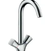 Hansgrohe 2-Griff Küchenarmatur Logis 220 Chrom