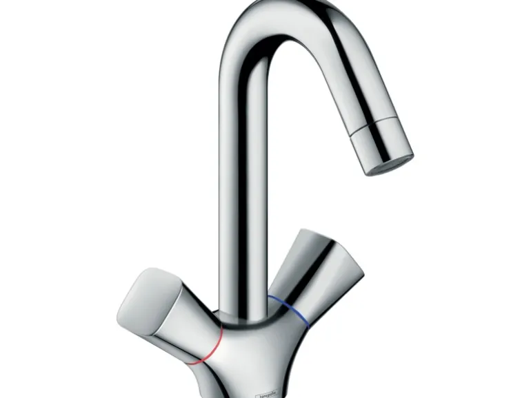 Hansgrohe 2-Griff Waschtischarmatur Logis 150 ohne Ablaufgarnitur Chrom