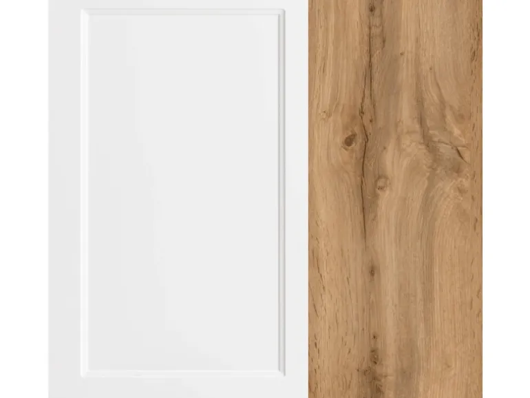 Held Küchen Küchenzeile Kempten 360 cm ohne E-Geräte Wotan/Weiß