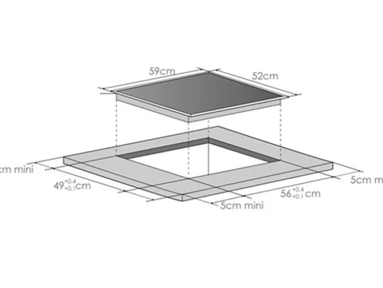 Held Küchen Küchenzeile Kempten 420 cm Weiß/Wotan mit E-Geräte