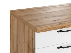 Held Küchen Küchenzeile Kempten 300 cm mit E-Geräten Wotan/Weiß