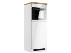 Held Küchen Kühl-Umbauschrank Gera 60 cm Weiß/Wotan