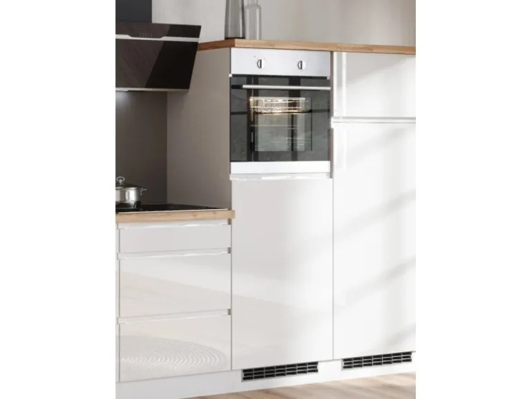 Held Küchen Kühl-Umbauschrank Gera 60 cm Weiß/Wotan