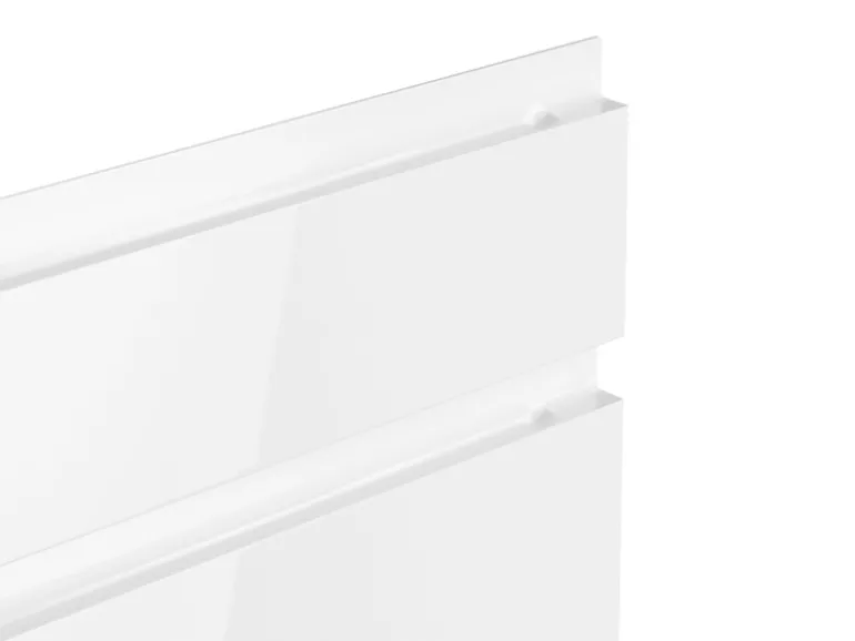 Held Küchen Kochfeldumschrank Gera 60 cm Weiß/Beton