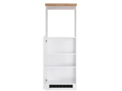 Held Küchen Ofen-Umbauschrank Gera 60 cm Weiß/Wotan